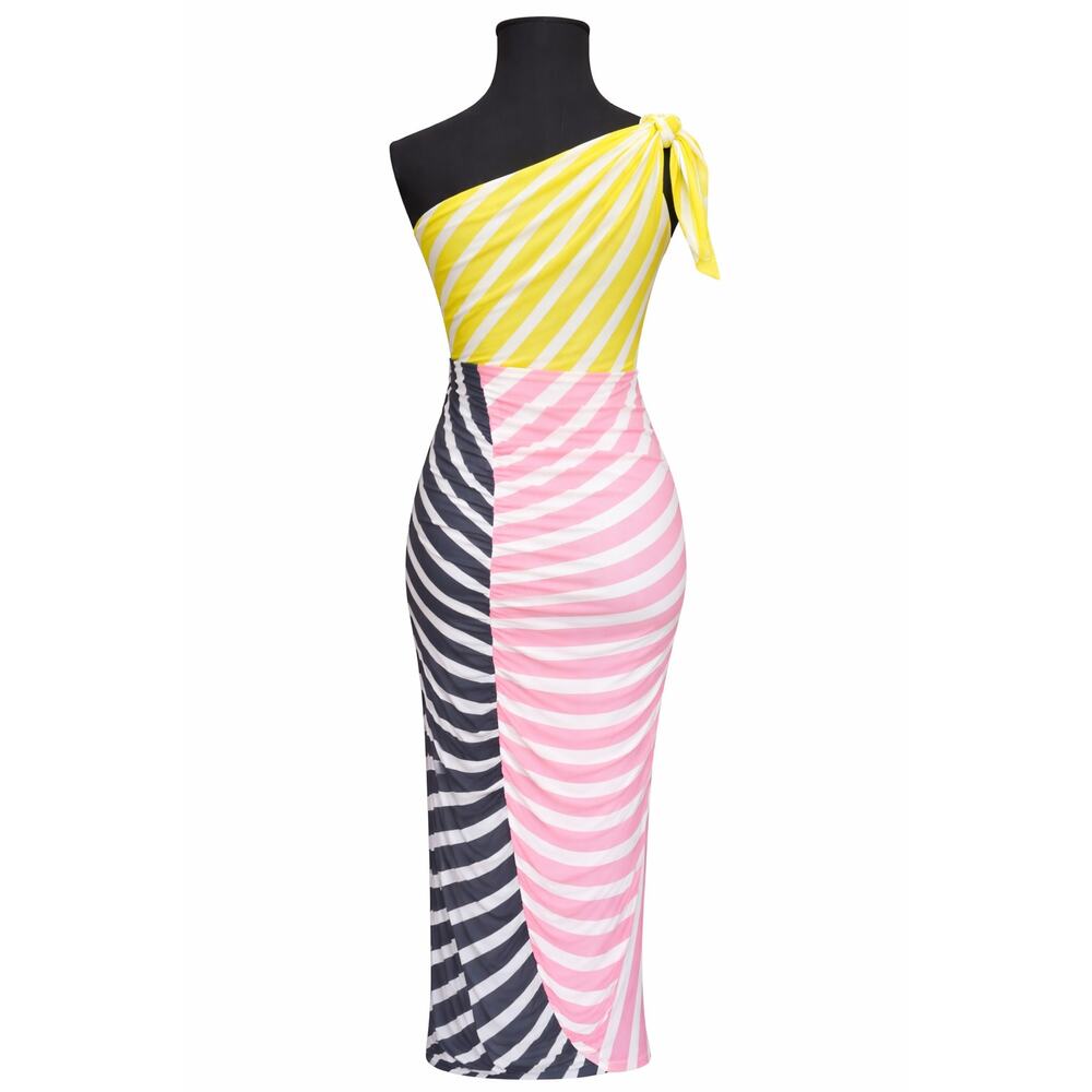 NWT STAUD colorful party dress - Picture 2 of 8